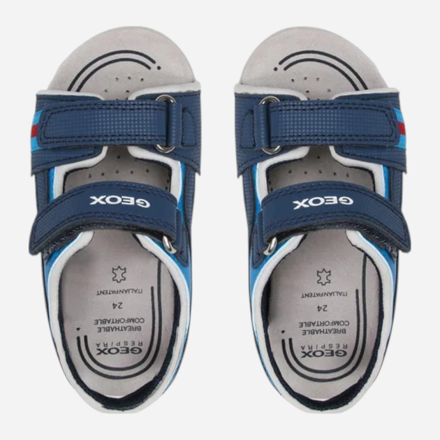 Sandały chłopięce Geox B3559C000CE-C4504 27 Niebieskie (8050036959898) - obraz 5