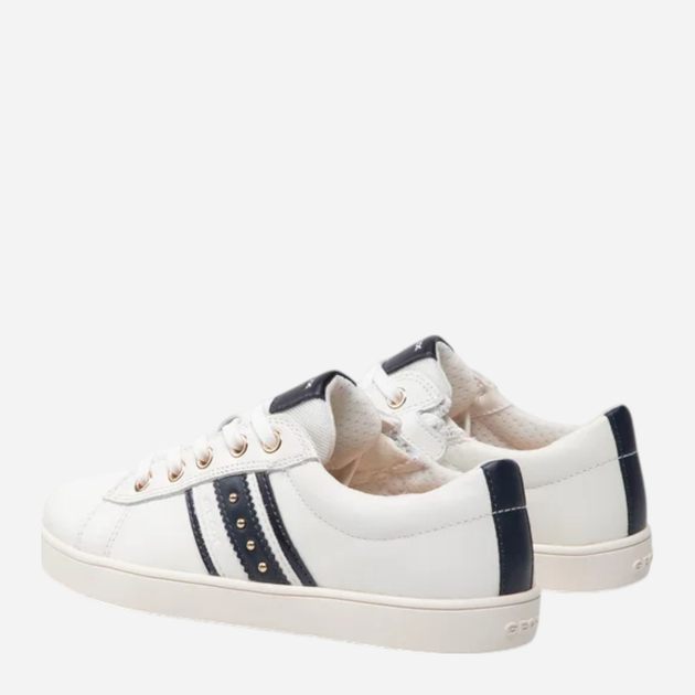 Sneakersy dziecięce dla dziewczynki sznurowane Geox J16EUF00085-C0899 34 Białe (8050036589279) - obraz 4