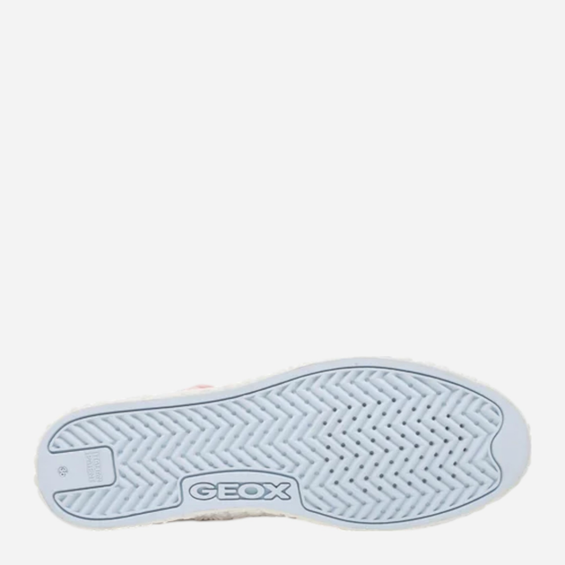 Дитячі високі кеди для дівчинки Geox J3504B00954-C8W0B 27 Світло-рожеві (8056206084896) - зображення 5