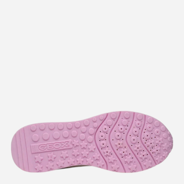 Buty sportowe dziecięce dla dziewczynki na rzepy Geox J35GZA08514-C0674 34 Biały/Różowy (8056206078918) - obraz 6