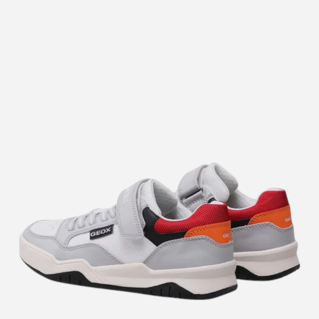 Sneakersy chłopięce na rzepy Geox J167RB0FEFU-C1234 34 Jasnoszare (8050036979063) - obraz 3