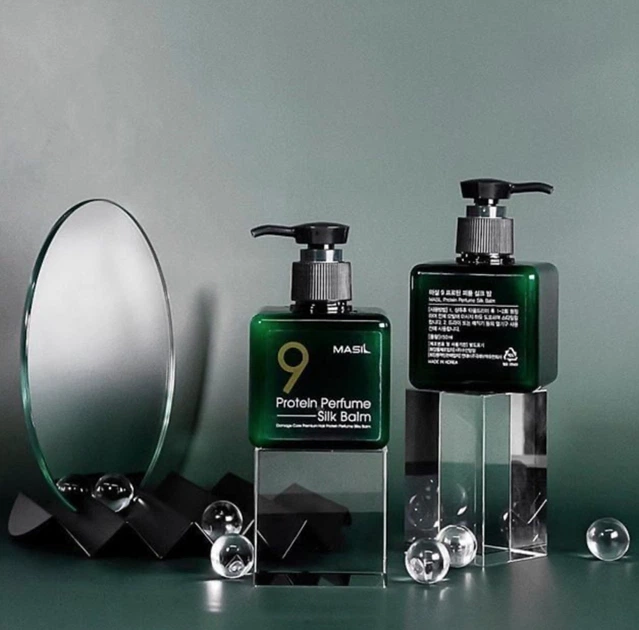 Парфюмированный несмывной бальзам для волос с протеинами Masil Protein Perfume Silk Balm 180 мл - Фото 3 Парфюмированный несмывной бальзам для волос с протеинами Masil Protein Perfume Silk Balm 180 мл - изображение 3