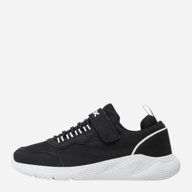 Buty sportowe chłopięce z białą podeszwą Geox J25GBE07TCE-C0127 29 Czarne (8056206062412) - obraz 3