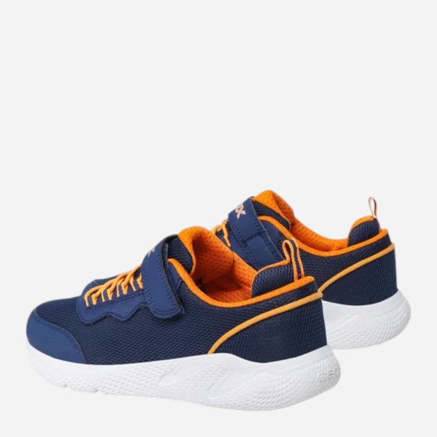 Buty sportowe młodzieżowe chłopięce z białą podeszwą Geox J25GBE07TCE-C0659 35 Granatowe (8050036543233) - obraz 4