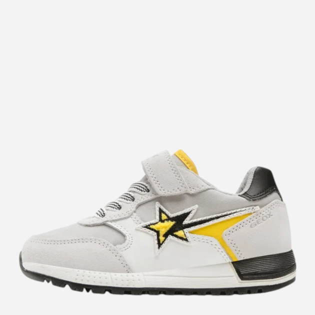 Buty sportowe chłopięce na rzepy Geox J269EB0FU22-C0592 32 Białe (8056206066700) - obraz 3