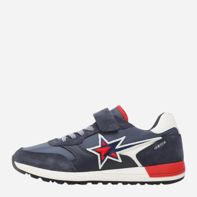 Buty sportowe chłopięce na rzepy Geox J269EB0FU22-C0735 31 Granatowe (8056206066816) - obraz 3