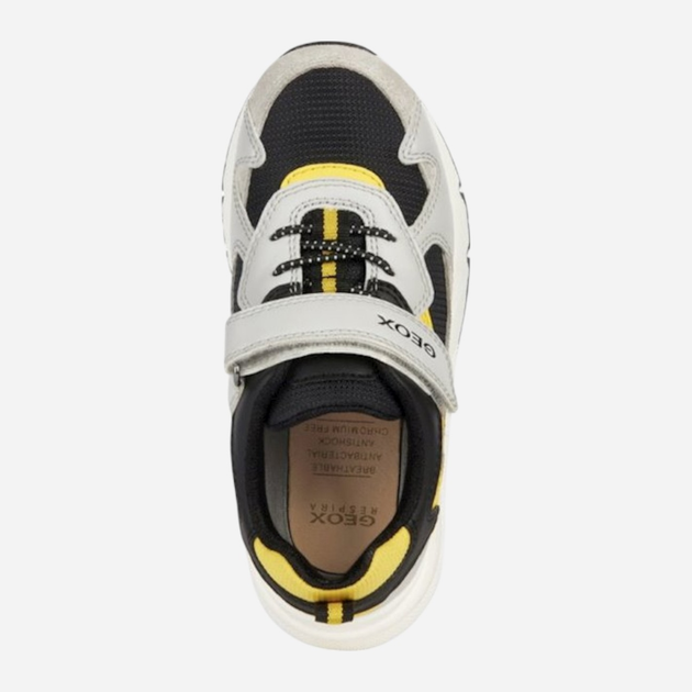 Buty sportowe młodzieżowe chłopięce na rzepy Geox J26H0C01122-C0030 36 Szare (8056206065789) - obraz 3