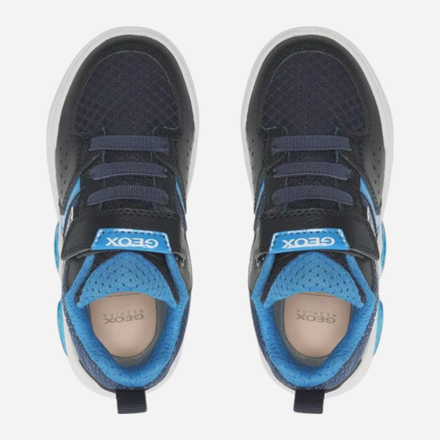 Sneakersy chłopięce świecące LED Geox J35GVA011FE-C0693 31 Granatowe (8056206077331) - obraz 6
