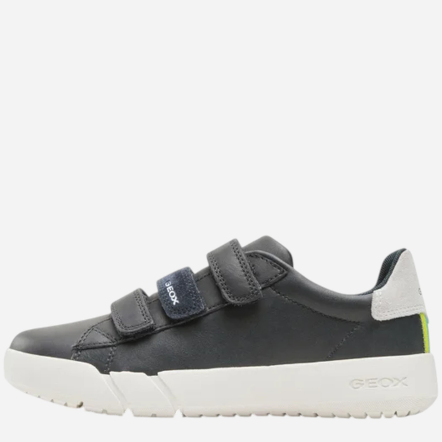 Sneakersy chłopięce za kostkę z białą podeszwą Geox J35GWB08554-C4211 34 Granatowe (8056206078673) - obraz 3