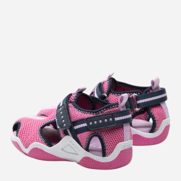 Sandały dziecięce dla dziewczynki Geox J1508A01454-C8NF4 33 Fuksja (8050036536631) - obraz 4