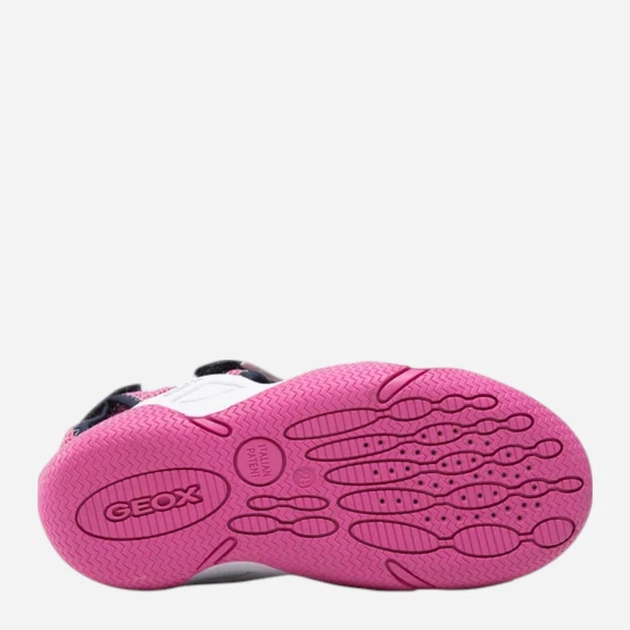 Sandały dziecięce dla dziewczynki Geox J1508A01454-C8NF4 32 Fuksja (8050036536624) - obraz 6