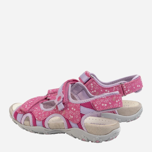 Підліткові сандалії для дівчинки Geox J92D9C014CE-C8257 36 Фуксія (8054730466980) - зображення 3