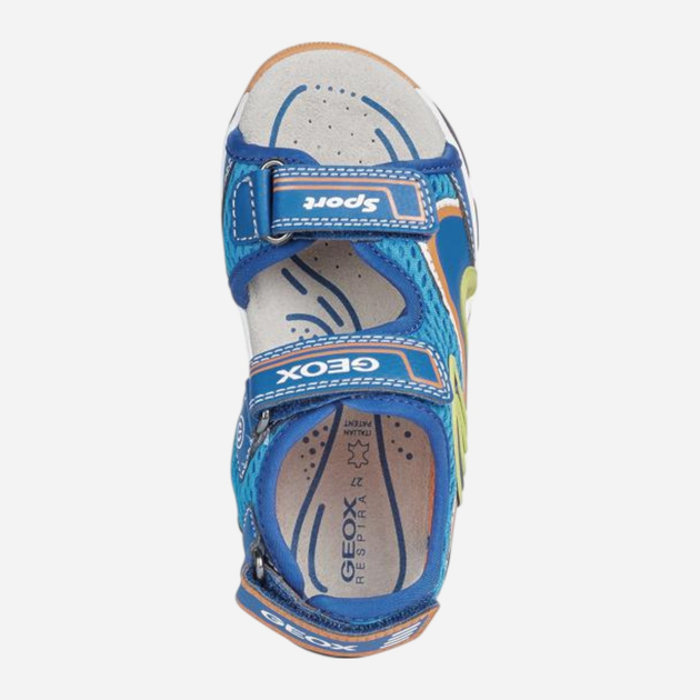 Sandały chłopięce Geox J020QB014BU-C0685 34 Niebieskie (8054730454567) - obraz 4
