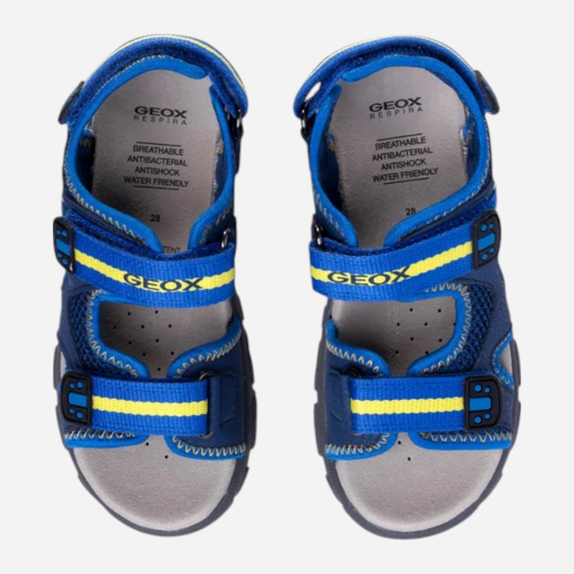 Дитячі сандалії для хлопчика Geox J0224B0CE14-C0072 31 Сині (8054730493382) - зображення 4
