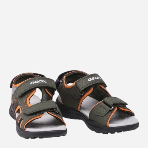 Sandały chłopięce Geox J155XB015CE-C0623 28 Khaki (8050036483027) - obraz 3
