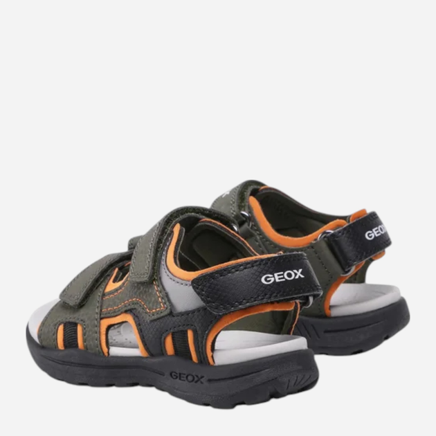 Sandały chłopięce Geox J155XB015CE-C0623 27 Khaki (8050036483010) - obraz 4