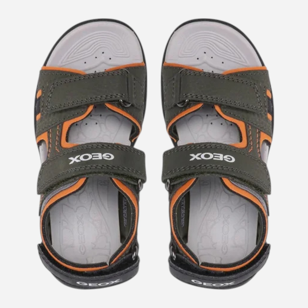 Sandały chłopięce Geox J155XB015CE-C0623 33 Khaki (8050036483072) - obraz 5