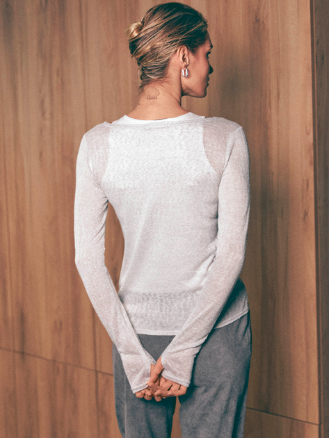 Джемпер женский Seventeen 2256.6268 2XL-3XL Серый (Sev2000000203362) - изображение 2