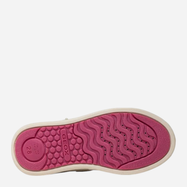 Sneakersy dziecięce dla dziewczynki na rzepy Geox J258WF0BCAT-C0653 31 Białe (8050036596666) - obraz 6