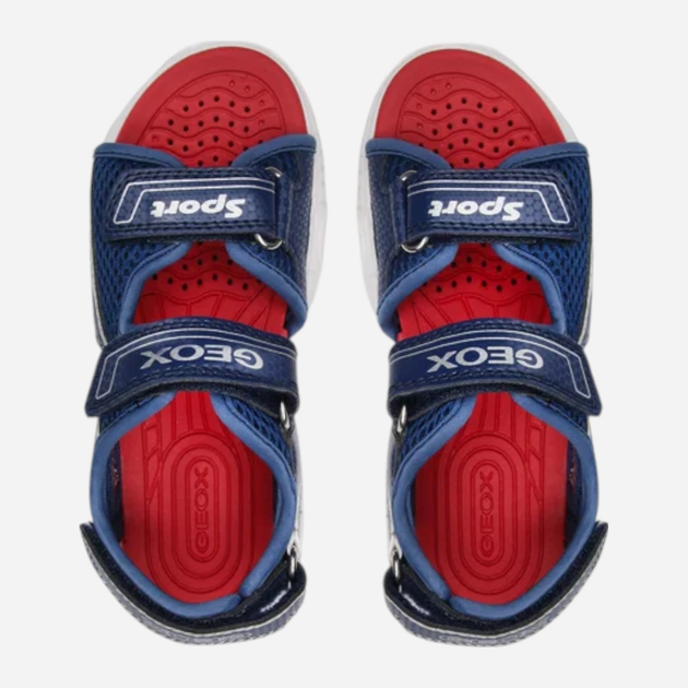 Дитячі сандалії для хлопчика Geox J25GGA014CE-C0735 28 Темно-сині (8050036544520) - зображення 6