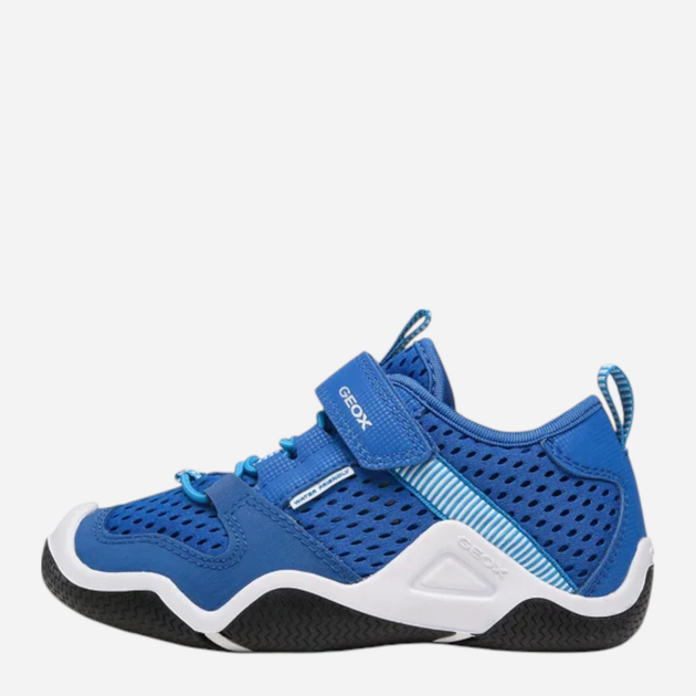 Buty sportowe chłopięce z siateczki Geox J3530A01450-C4380 28 Niebieskie (8056206086661) - obraz 3