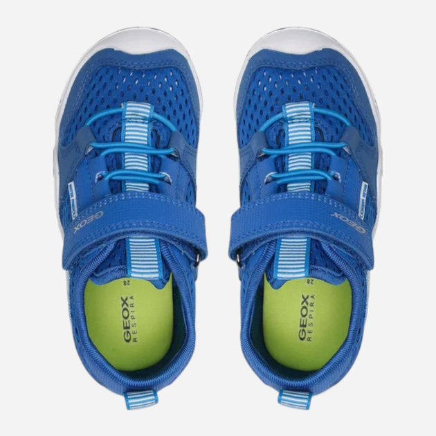 Buty sportowe młodzieżowe z siateczki Geox J3530A01450-C4380 36 Niebieskie (8056206086746) - obraz 4