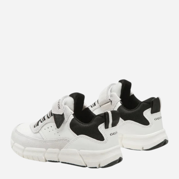 Buty sportowe młodzieżowe chłopięce na rzepy Geox J359BB0FU22-C0404 38 Białe (8056206091283) - obraz 4