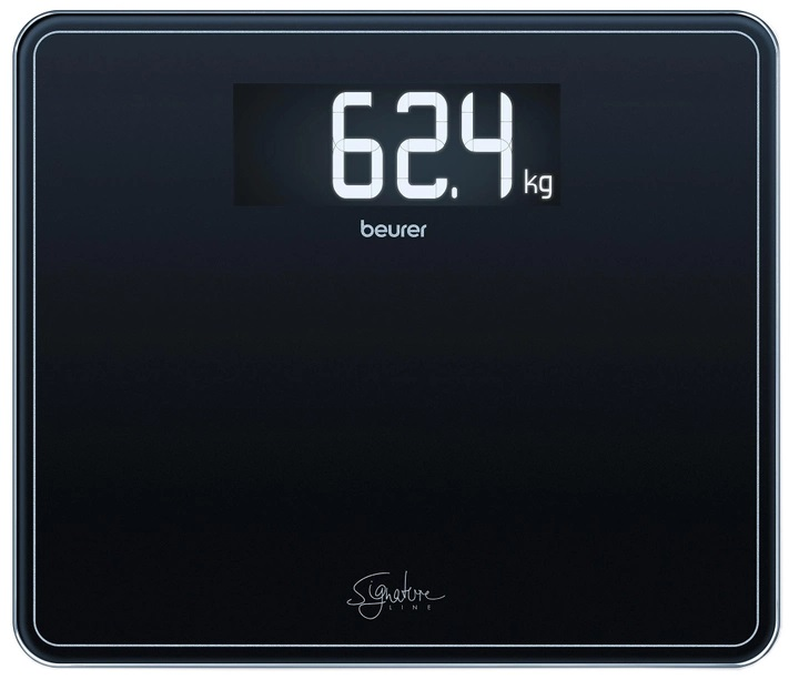 Весы напольные электронные Beurer GS-410-Signature-Line-Black 200 кг черные - изображение 1