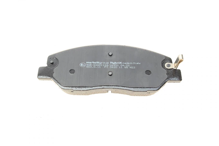 Колодки гальмівні передні Hyundai Santa Fe/Genesis 06-/Kia Sorento 09- 22-0787-0 METELLI - изображение 3