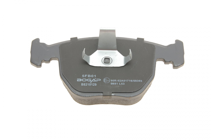 Колодки гальмівні передні BMW 5 E39/7 E38/X5 E53 94-07 B8210129 BOGAP - изображение 2
