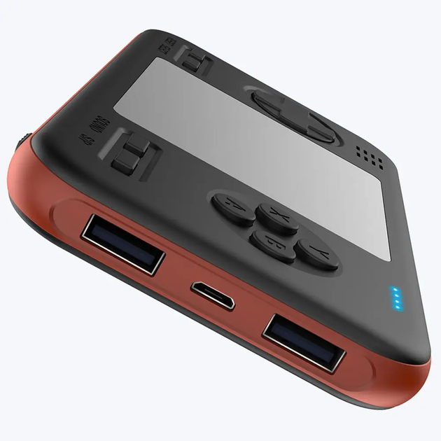 Ігрова приставка ретро PowerBank 8000mAh (416 ігор) USB / Портативна ігрова консоль / Повербанк GAME (L) - зображення 4