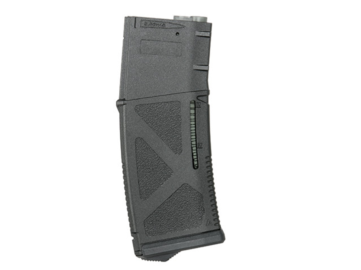 Магазин зі змінною місткістю 30/130 кульок для M4/M16 — Black, ARCTURUS, для страйкболу - зображення 2