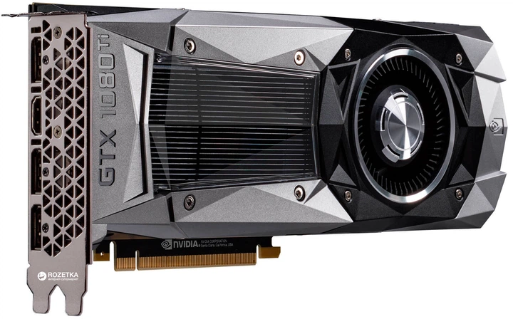 Відеокарта Asus PCI-Ex GeForce GTX 1080 Ti Founders Edition 11GB