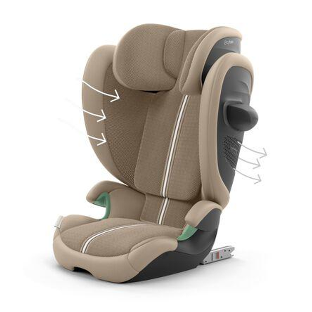 Автокресло Cybex Solution G2 гр. 2/3 15-50 кг Magic Black - изображение 7