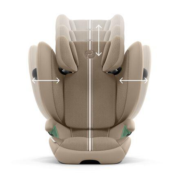 Автокресло Cybex Solution G2 гр. 2/3 15-50 кг Magic Black - изображение 8
