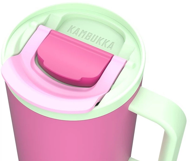 Термокружка Kambukka Rio Bubblegum Mint 11-08004 950 мл Рожева з м'ятним (5407005144336) - зображення 7
