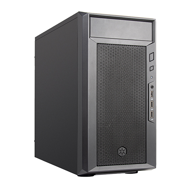Корпус комп'ютерний SilverStone FARA FA311-B без БЖ Midi Tower Чорний (SST-FA311-B) - зображення 1