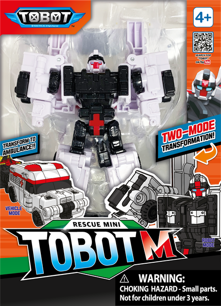 Іграшка-трансформер Young Toys Tobot M міні S5 11586 (8801198011586) - зображення 4