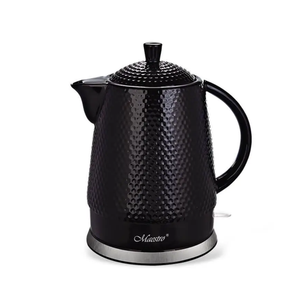Электрочайник керамический Maestro 1.5л черный (MR-069-BLACK) 1500 Вт - Фото 3 Электрочайник керамический Maestro 1.5л черный (MR-069-BLACK) 1500 Вт - изображение 3