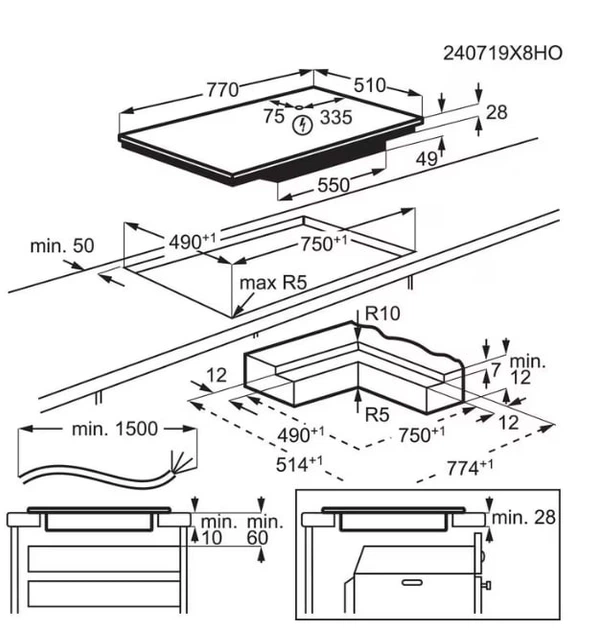 Płyta indukcyjna Electrolux EIS82453IZ - obraz 8