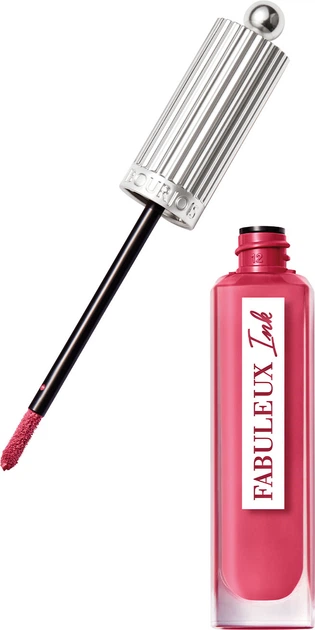 Pomadka w płynie Bourjois Fabuleux Ink Labial Liquido 06 Cotton Candy'de 3.5 ml (3616305242693) - obraz 2