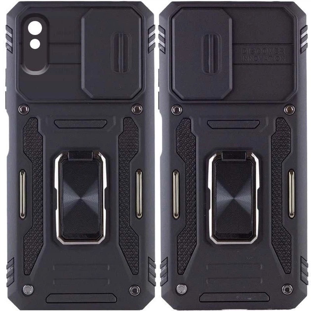 Чехол защитный Armor Carbon для Xiaomi Redmi 9A Black - Фото 1 Чехол защитный Armor Carbon для Xiaomi Redmi 9A Black - изображение 1