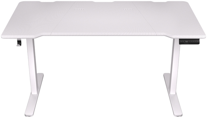 Biurko komputerowe Endorfy Atlas L Electric Onyx White (EY8E002) - obraz 5