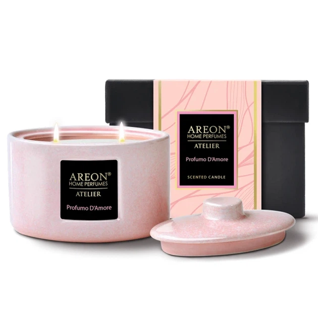 Ароматическая свеча Areon Atelier Candles Profumo D'Amore, CC03 - Фото 1 Ароматическая свеча Areon Atelier Candles Profumo D'Amore, CC03 - изображение 1