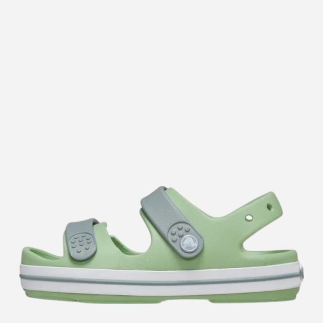 Дитячі сандалії для хлопчика Crocs Crocband Cruiser Sandal T Kids 209423-3WD 29-30 (C12) Світло-зелені (196265603503) - зображення 3