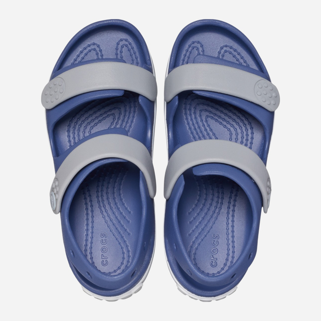 Sandały chłopięce Crocs Crocband Cruiser Sandal T Kids 209423-45O 33-34 (J2) Granatowe (196265603596) - obraz 4