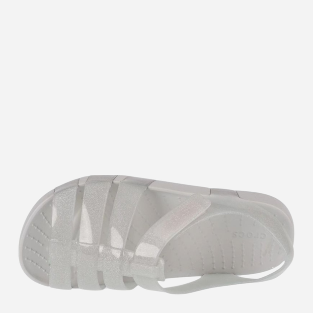 Sandały dziecięce dla dziewczynki Crocs Isabella Glitter CR209836-0IC 33-34 (J2) Srebrzyste (196265558506) - obraz 3