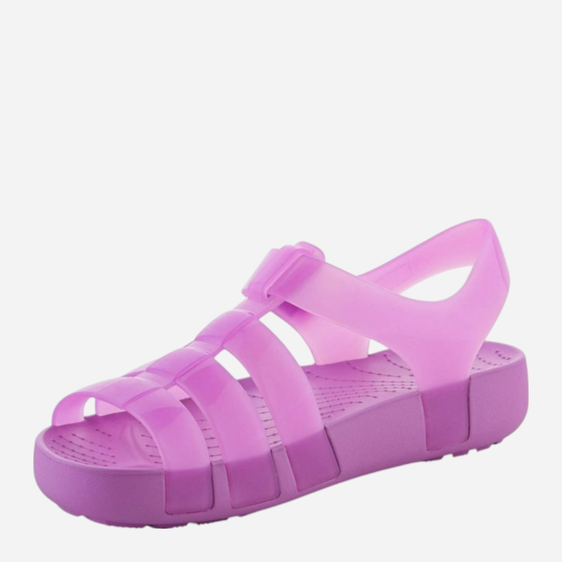 Sandały dziecięce dla dziewczynki Crocs Isabella Jelly CR209837-6WQ 33-34 (J2) Fioletowe (196265558568) - obraz 3