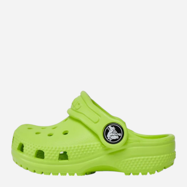 Chodaki chłopięce Crocs Classic Kids Clog T CR206990-LMDE 24-25 (C8) Jasnozielone (196265215881) - obraz 3