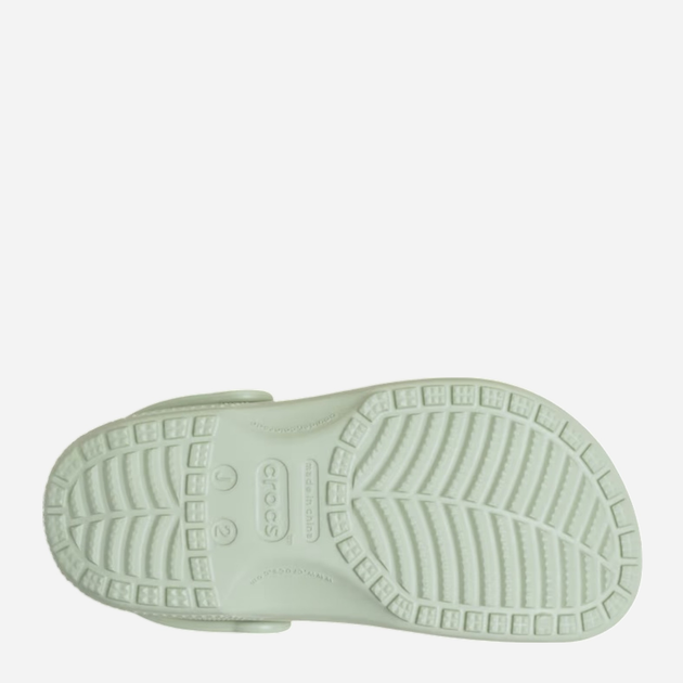 Дитячі крокси-сабо Crocs Classic Clog 206990-3VS 24-25 (C8) Світло-сірі (196265549320) - зображення 5
